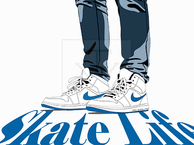 Skateboarding Lifestyle Products adobe art branding design graphic design graphics illustration illustrator product products selling skate life skateboarding teespring tshirts vector art