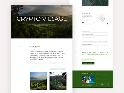Crypto Village website