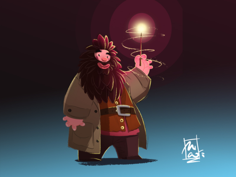 Hagrid by Mitko Angelov on Dribbble