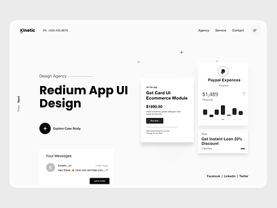 White Landing Page