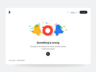 402+2 404 404 error 404 page abstract clean clean ui color color ui design landing page typogaphy ui ui ux uiux user experience user interface ux website white white space