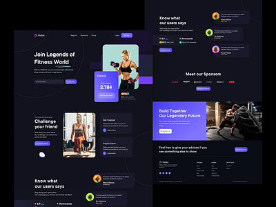 Club Website designs, themes, templates and downloadable graphic elements  on Dribbble