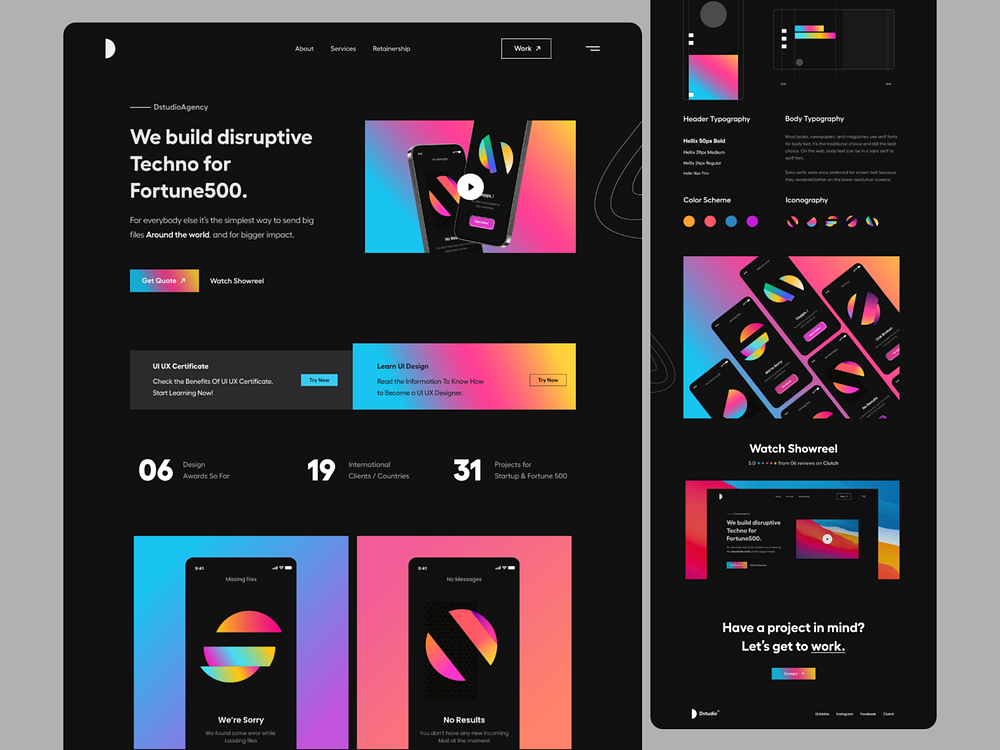 Layout UI by DStudio® on Dribbble