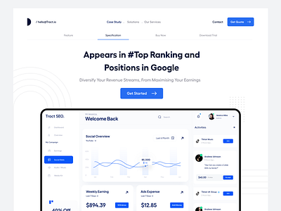 Landing Page UI