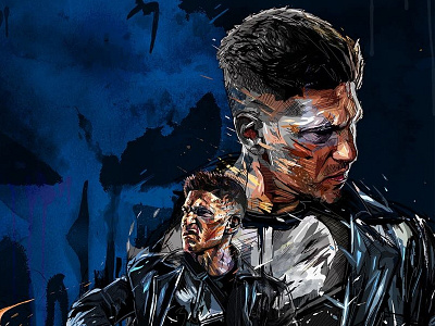 The Punisher marvel netflix portrait punisher the