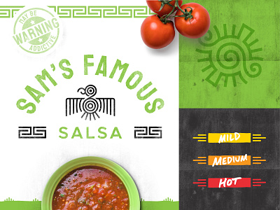 Sam's Famous Salsa :: Branding