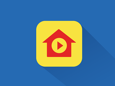 App Icon :: Ad House adobe xd adobexd app app icon branding daily ui daily ui challenge dailyui home house icon logo mark play product design ui