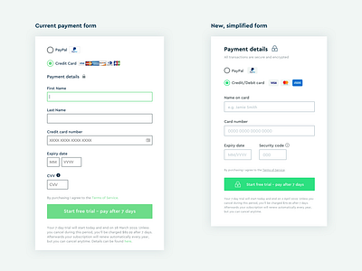 Payment Form app audio app button cta design field form reading app simple simplicity ui ux