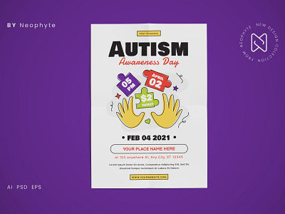 A4 Autism Awareness Poster  Ideas for Autism Awareness