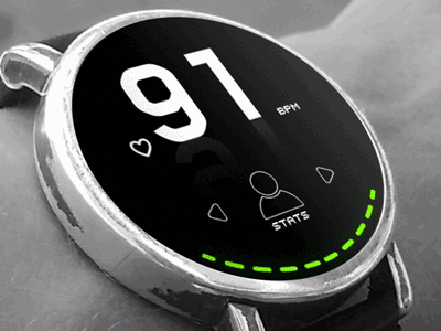 Smart Watch: UI Design + Animation