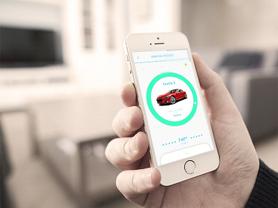 Electric Car Charge Check App app car functionality prototype ui usability utility ux visual