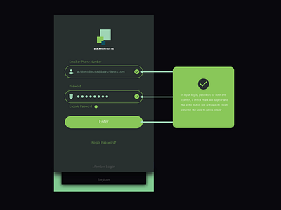 Sign In Sreen dark dark interface log in log in inspiration material design minimalist responsive user interface ux web design