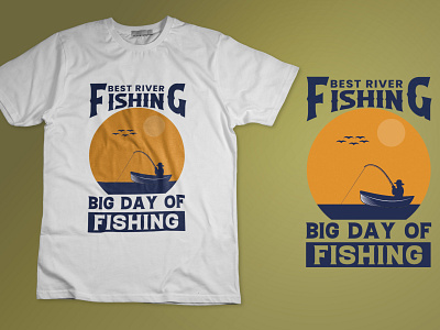 Fishing t-shirt design