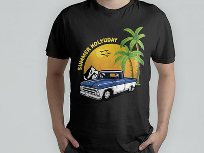 Summer t-shirt design