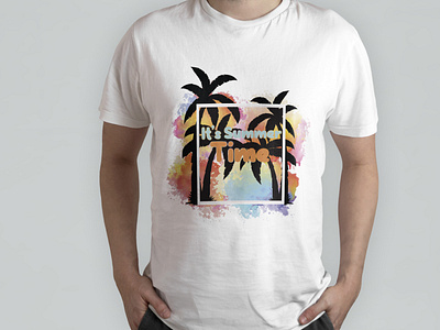 Custom summer t-shirt design