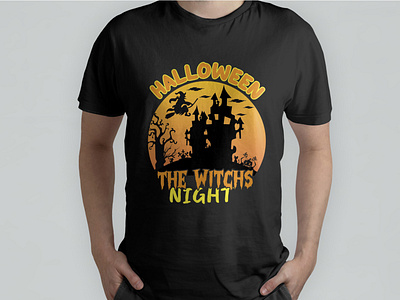 Custom halloween t-shirt design