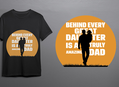 Father & Daughter typography shirt design design graphic design minimalist t shirt minimalist t shirt design simple typography t shirt t shirt design t shirt design typography typography shirt typography shirt design typography t shirt typography t shirt design