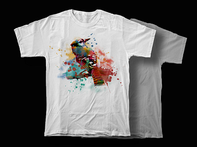 Watercolor t-shirt design graphic design t shirt t shirt design t shirt design watercolor watercolor t shirt design