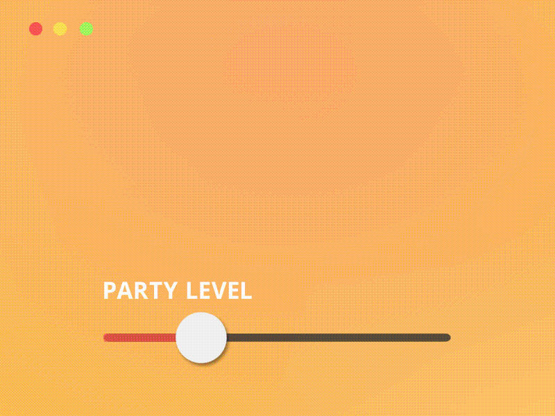Daily UI 007_Settings 3d animation dailyui interaction ixd party ui
