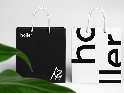 Holler Retail Branded Bags