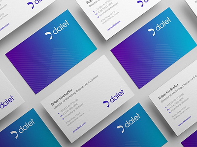 Dalet - Global Rebrand agency branding brand identity branding businesscardsdesign corporate branding identity logo design print rebrand