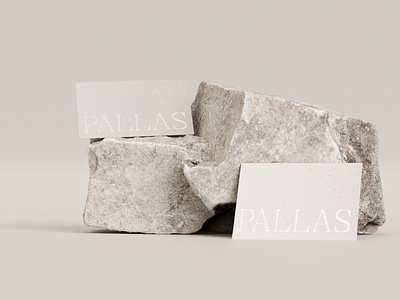 Pallas Brand identity - Business Cards
