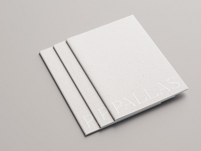 Pallas Brand Identity - Brochure Covers