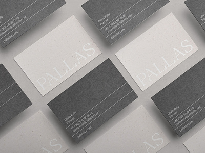 Pallas Brand Identity - Business Cards