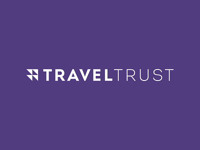 Traveltrust Logo branding corporate branding corporate travel travel branding travel design travel logo travel re brand travel rebrand traveltrust