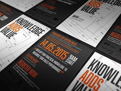 British Print Industry Federation Flyers branding event branding poster design type typographic poster typography