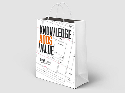 British Print Industry Federation Event Bag branding event branding poster design type typographic poster typography