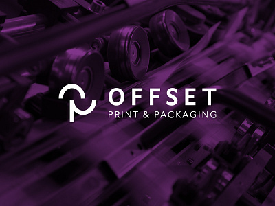 Offset Print & Packaging Logo branding logo design manufacturer rebrand offset rebrand visual identity