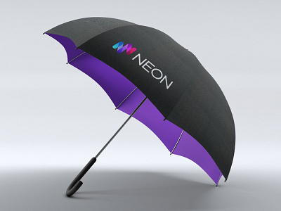 Neon Branded Umbrella corporate gift corporate umbrella marketform rebrand neon branded gift neon branding neon gift neon umbrella