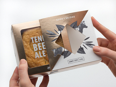Eden & Bridge - Luxury Pies branding luxury luxury packaging packaging packaging design pie branding pie packaging