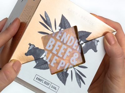 Eden & Bridge - Luxury Pies branding luxury luxury packaging packaging packaging design pie branding pie packaging