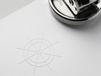 Lutine Bell Custom Embossing branding corporate identity design embossing logo logo design