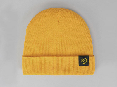 The Projects Beanie beanie brand identity branded merchandise clothing co working logo design merchandise