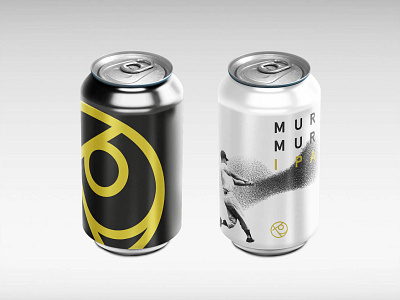 The Projects Beer cans beer beer can design brand identity branding can design logo design