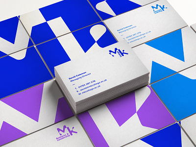 Milton Keynes College Business Cards brand identity branding logo design stationary stationary design