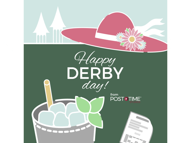 Happy Derby Day!! animation derby horses kentucky