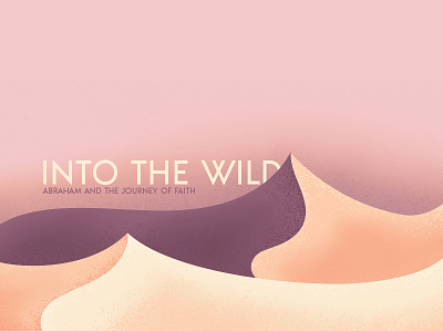 Into the Wild abraham desert pink sky wild