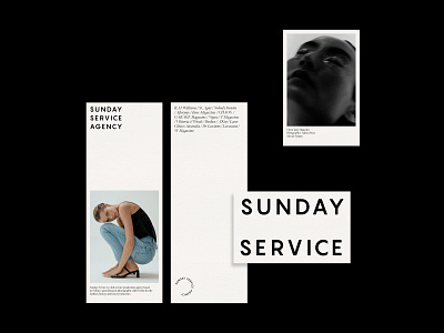 Visual Identity – Sunday Service Agency, Sydney branding design graphic design logo typography ui