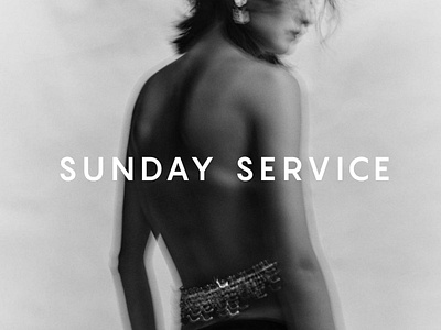 Visual Identity – Sunday Service Agency, Sydney branding graphic design logo typography