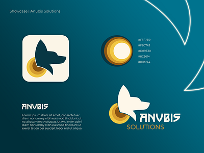 🔥Branding - Anubis Solutions branding colorpalette corporateidentity graphic design logo logodesign