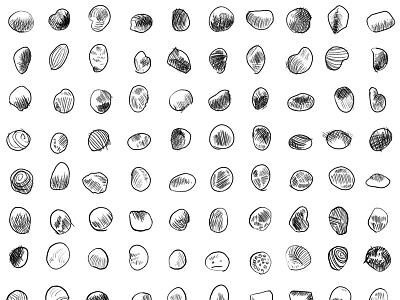 100 (cropped to 80) brush doodle drawing pencil photoshop rocks