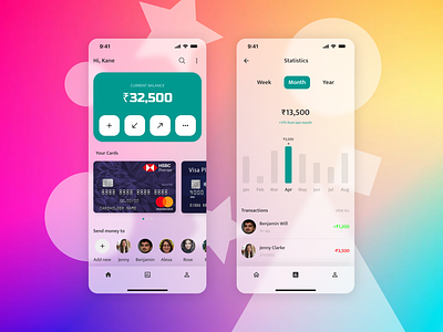 Payment App UI android app bank creative crypto currency design figma finance gpay ios app mobile app payment payments paypal paytm phonepe transaction ui uiux ux
