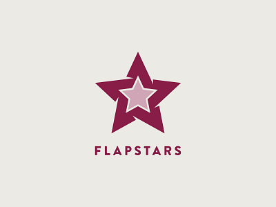 Flapstars branding design graphic design logo typography typorgasm