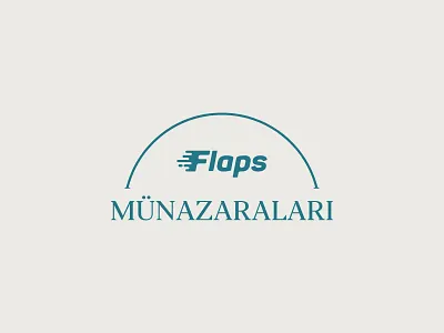 Flaps Münazaraları branding design graphic design logo logotype typography typorgasm