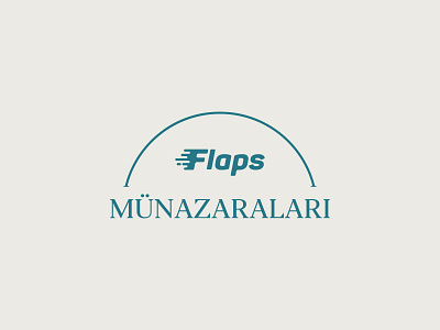 Flaps Münazaraları branding design graphic design logo logotype typography typorgasm