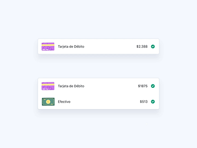 Payment method animation animation credit card design hellohello illustration interaction interface microinteraction motion payment payment method select ui ux